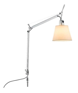 Tolomeo Basculante Tavolo, satin skærm m/bordbolt